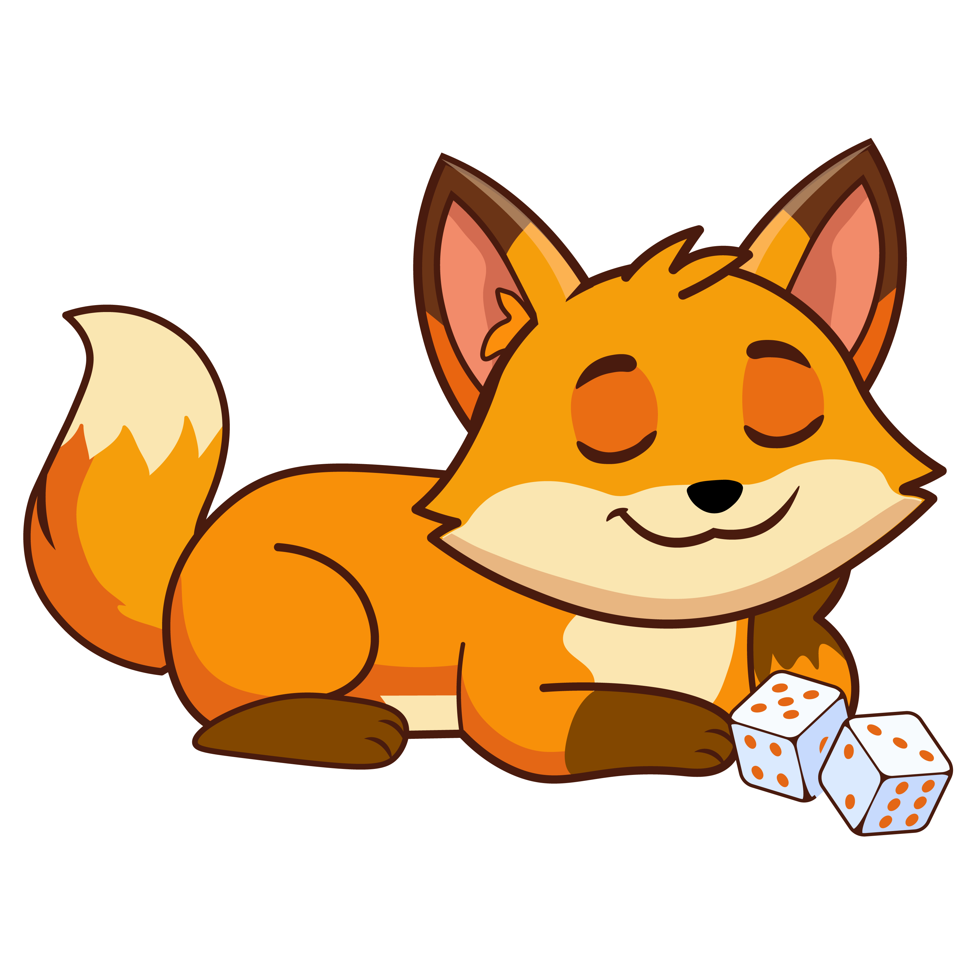 Fox Mascot Explaining Slot Volatility